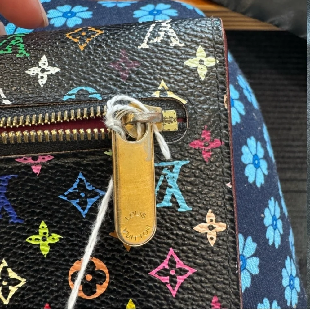 Louis Vuitton Murakami Multicolor Monogram Wallet/Clutch